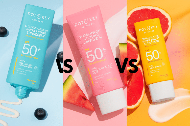 Dot & Key Sunscreen Comparison